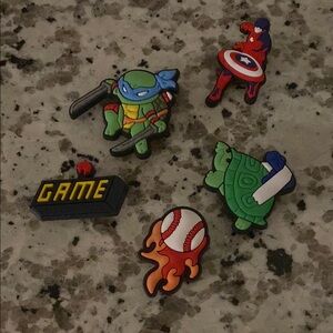 Assortment of Crocs Shoe Charms